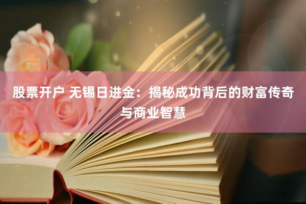 股票开户 无锡日进金：揭秘成功背后的财富传奇与商业智慧